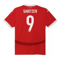 Austria Marcel Sabitzer #9 Replica Home Shirt Euro 2024 Short Sleeve